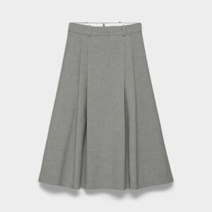 Aritzia Babaton Size 12 Enterprise Skirt - Heather Dark Grey